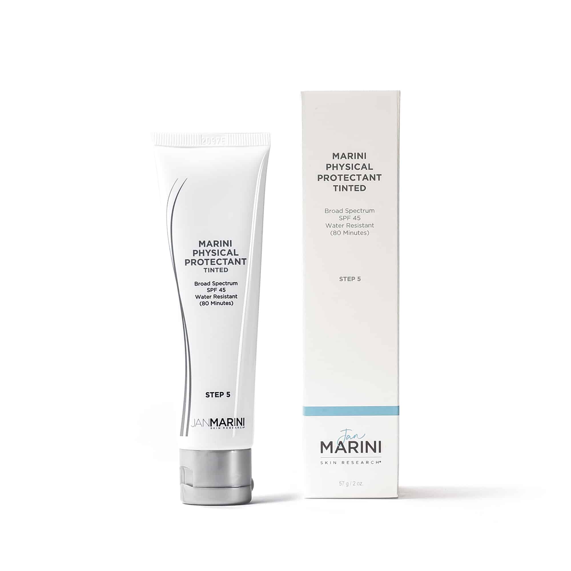 Marini Physical Protectant SPF 45 - 57gr Tinted - Afbeelding 2